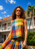 Hara Top - Kingston Check