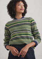 Percella Cove Jumper - Weavinig Needle Grassland