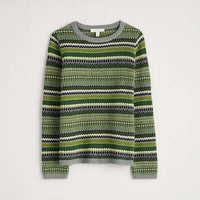 Percella Cove Jumper - Weavinig Needle Grassland