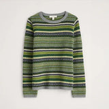 Percella Cove Jumper - Weavinig Needle Grassland