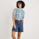 Poisson T-Shirt - Studio Floral Chalk