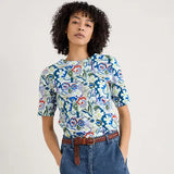 Poisson T-Shirt - Studio Floral Chalk