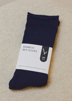 Bamboo Bed Socks - Navy