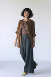 Ollie Linen Pants - Carbon