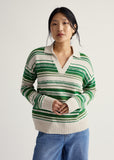 Bird Flight Jumper - Corula Chalk Bright Green