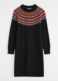 Bird Ring Dress - Modernist Elderberry Onyx