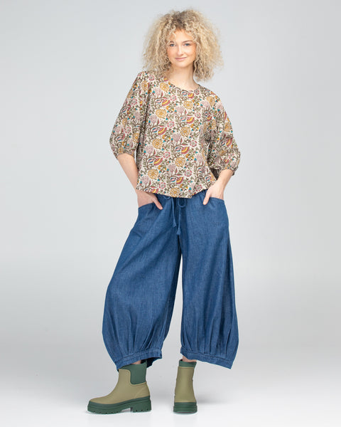 Guru Pants - Mid Wash Denim
