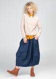 Guru Skirt - Dark Denim