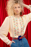 Flower Belt - Sienna Red