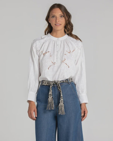 Izzy Belt - Black/White