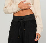 Cord Guru Pants - Black