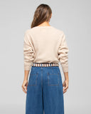 Shell Belt - Shell/Suede