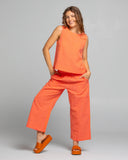Mona Top - Fiore/Tangerine
