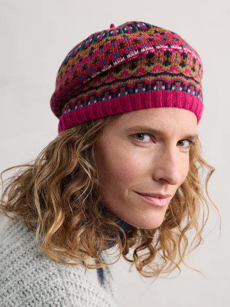 Bramble Jelly Beret - Midwinter Fire Multi