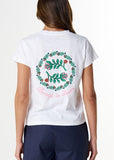 Always In Bloom Tee - White