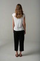 Cotton Muscle Tee - White