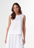 Shell Top - White