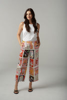 Rodeo Print Cropped Pants