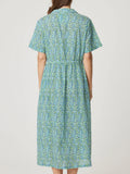 City Dress - Green Spot