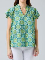Jess Top - Vintage Flower