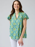 Jess Top - Vintage Flower
