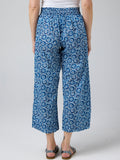 Romy Pants - Blue/White Circle