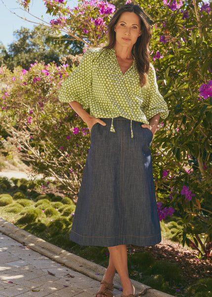 Cyndi Skirt - Denim