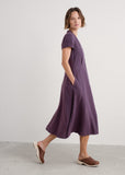 Carved Wood Dress - Sloe