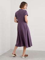 Carved Wood Dress - Sloe