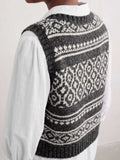 Castwork Vest - Shingle Bar Onyx Aran