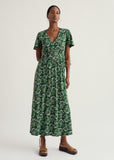 Chateaux Dress - Yarrow Study Treetop