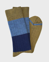 Chunky Rib Socks - Mustard