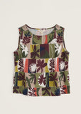 Colour Study Top - Floral Splice