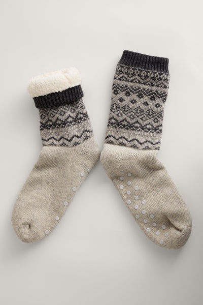 Cottage Slipper Socks - Icelandic Aran (One Size)