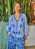 Embroidered Cotton Blouse - Breeze