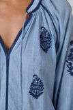 Embroidered Cotton Blouse - Breeze