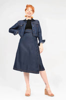 Hendrix Denim Jacket - Blue Tencel