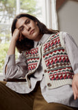 Dawson Pick Fairisle Vest - Zig Zag Aran