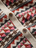 Dawson Pick Fairisle Vest - Zig Zag Aran
