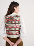 Dawson Pick Fairisle Vest - Zig Zag Aran