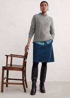Dovetail Skirt - Sea Cave