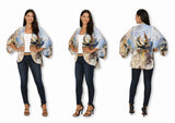 Echoes of Creation Silk Kimono