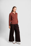 Signature Quarter Zipper - Cognac