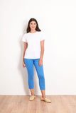 Fuss Free 7/8 Pants - Azure