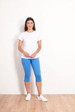 Split Enz Trapeze Pants - Azure