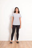 Long Slim Pants - White