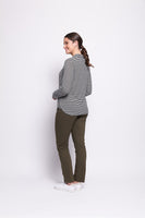 Long Slim Pants - Hunter