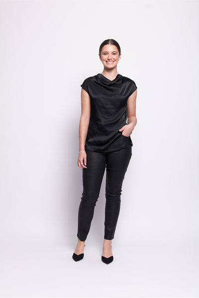 In the Spotlight Blouse - Black