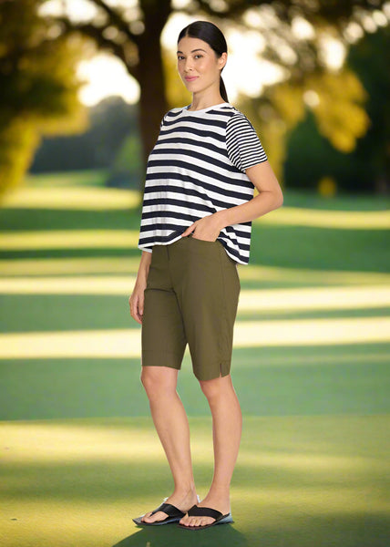Tee Off Shorts - Kelp