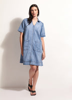 Jean-Ious Dress - Blue Wash